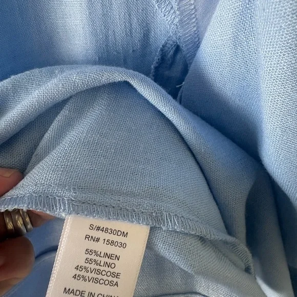 Love Tree Sky Blue Sleeveless Dress - Picture 7 of 8